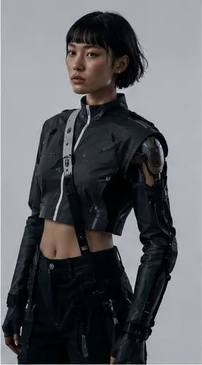 Enhanced fashion look — cyber utility
